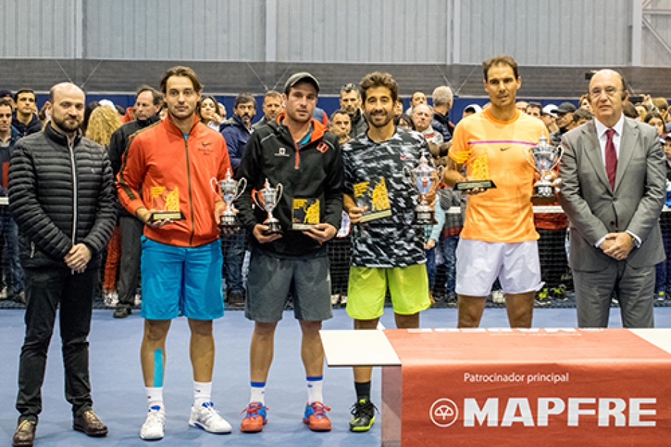 Nadal-Lpez y Cabeza-Pous se proclaman Campeones de Espaa de Dobles