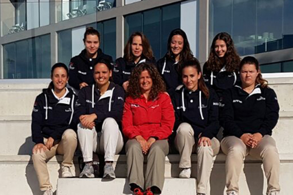 Reunin del GEAT (Grupo Espaol de rbitras de Tenis) durante el Campeonato de Espaa