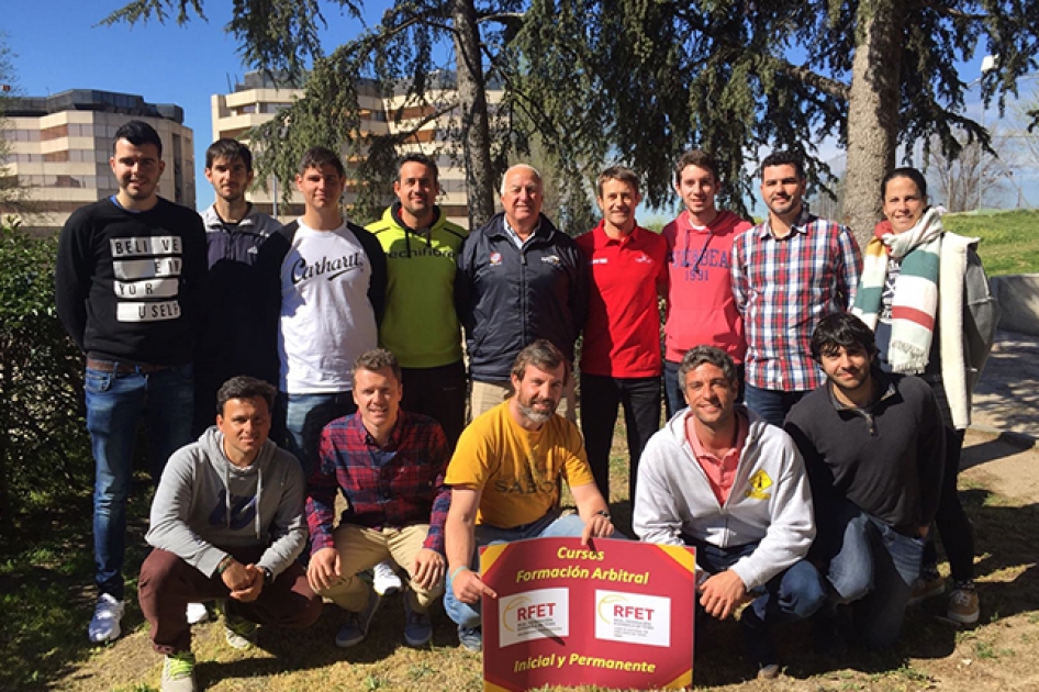 Concluye el primer curso de Juez de Silla/Juez de Lnea en Madrid