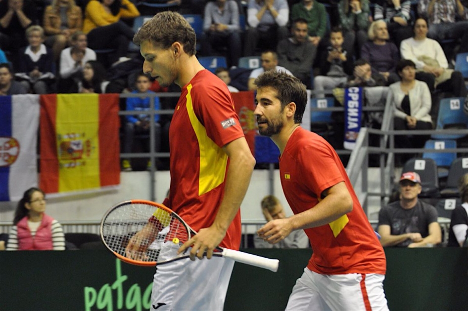 Espaa pierde con Serbia 3-0 y se despide de las semifinales de Copa Davis