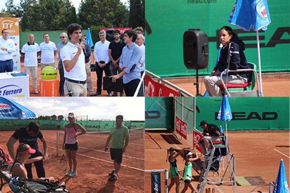 Equipo arbitral del nico torneo internacional Sub18 de Grado 1 en Villena