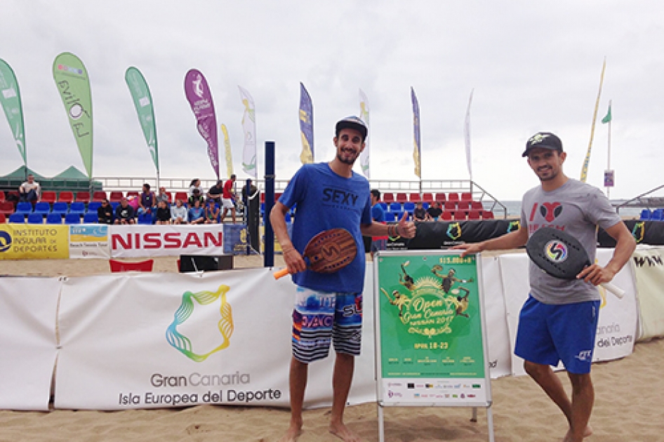 Gran Canaria acoge este fin de semana el primer internacional de tenis playa de 15.000$ en Europa