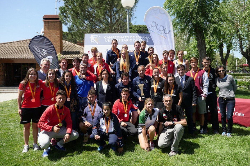 Jos Francisco Vidal y Roco de la Torre se proclaman Campeones de Espaa Universitarios