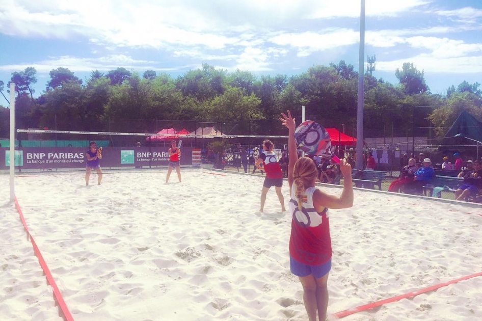 Magri-Rodrguez y Gonzlez-Serrano se llevan el torneo internacional de tenis playa de Burdeos 