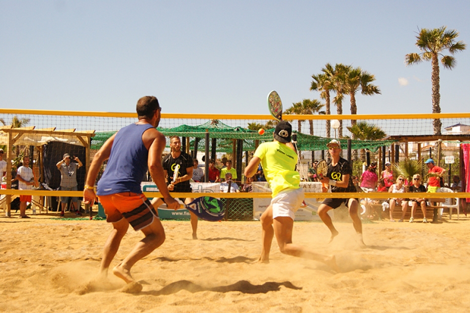 Rodrguez-Filella y De Toro-Gamell ganan el primer Mster de Tenis Playa en Almera