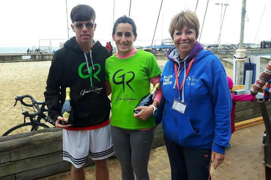 Final de Pol Filella en el torneo de tenis playa de Brighton