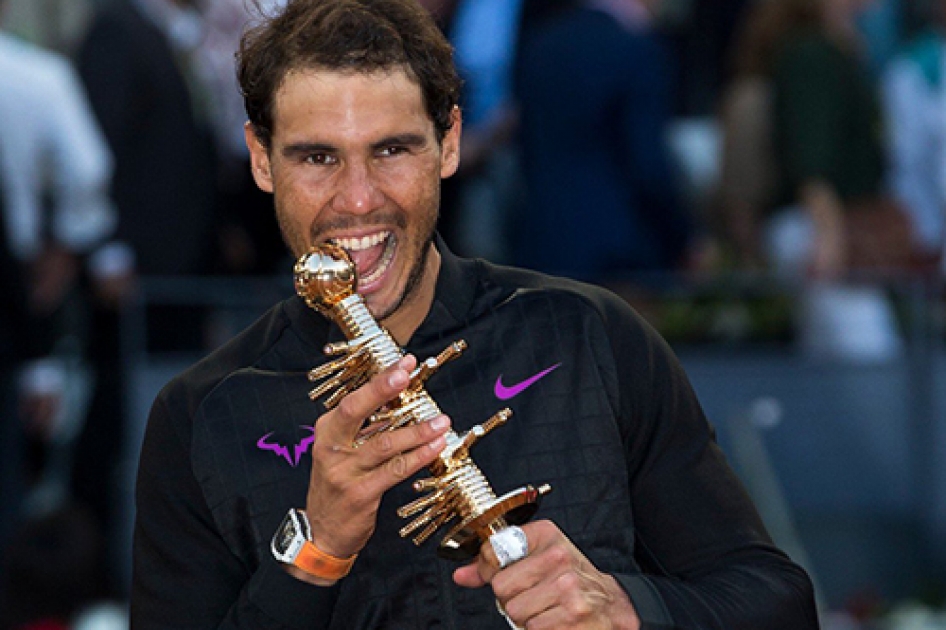 Nadal extiende su racha de victorias en tierra ganando el Mutua Madrid Open