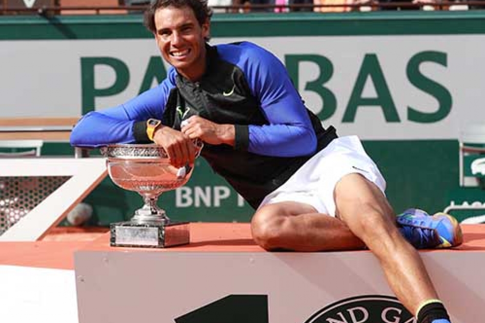 Nadal hace historia al conquistar su 10 ttulo de Roland Garros