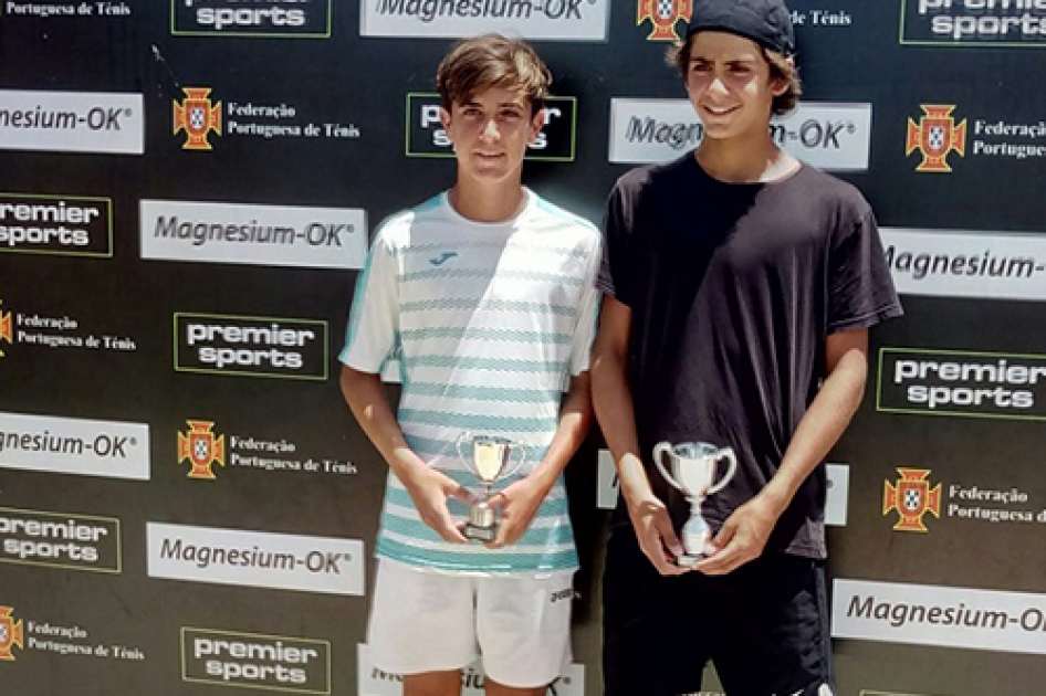 scar Pinto, finalista en el torneo portugus de Vilamoura infantil