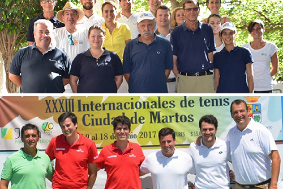 Equipos arbitrales en los internacionales ITF Pro de Barcelona y Martos