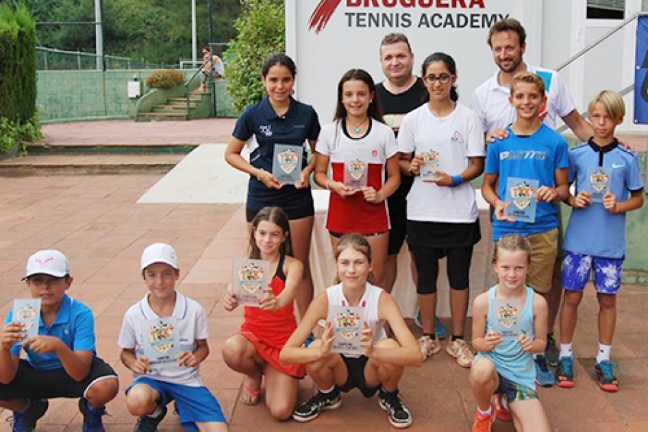 Ganadores de la 6 etapa del circuito nacional juvenil TTK Warriors Tour en Barcelona 