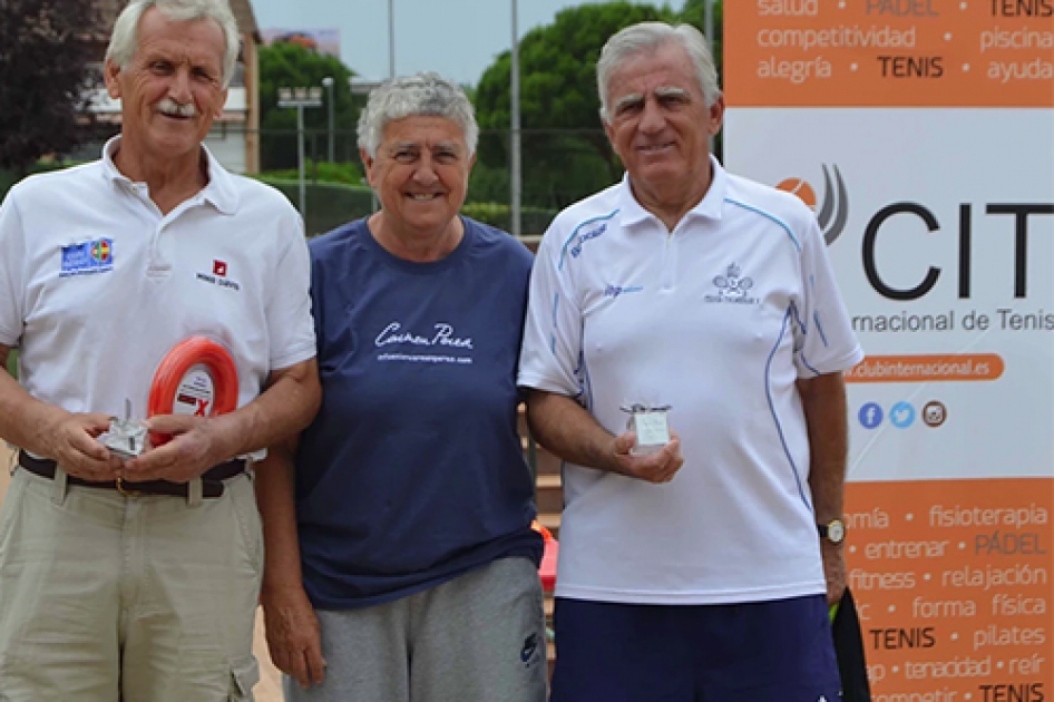 Pleno espaol en el segundo torneo snior Carmen Perea de Madrid