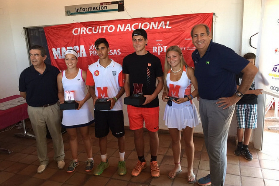 Javier Llinares y Judith Perell se imponen en el torneo Marca Jvenes Promesas de Castelln