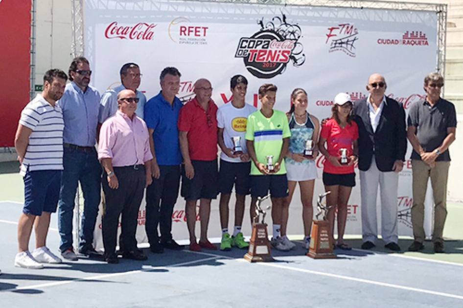 Carlos Alcaraz y Mara Berlanga se proclaman Campeones de Espaa Infantiles en Madrid