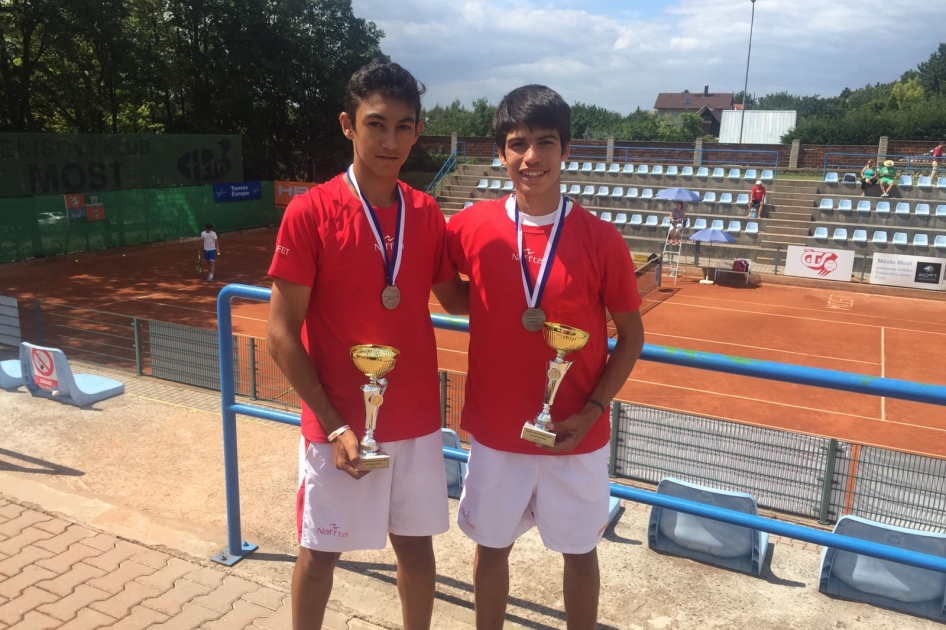 Carlos Alcaraz y Daniel Rincn se proclaman Subcampeones de Europa Sub14 en dobles