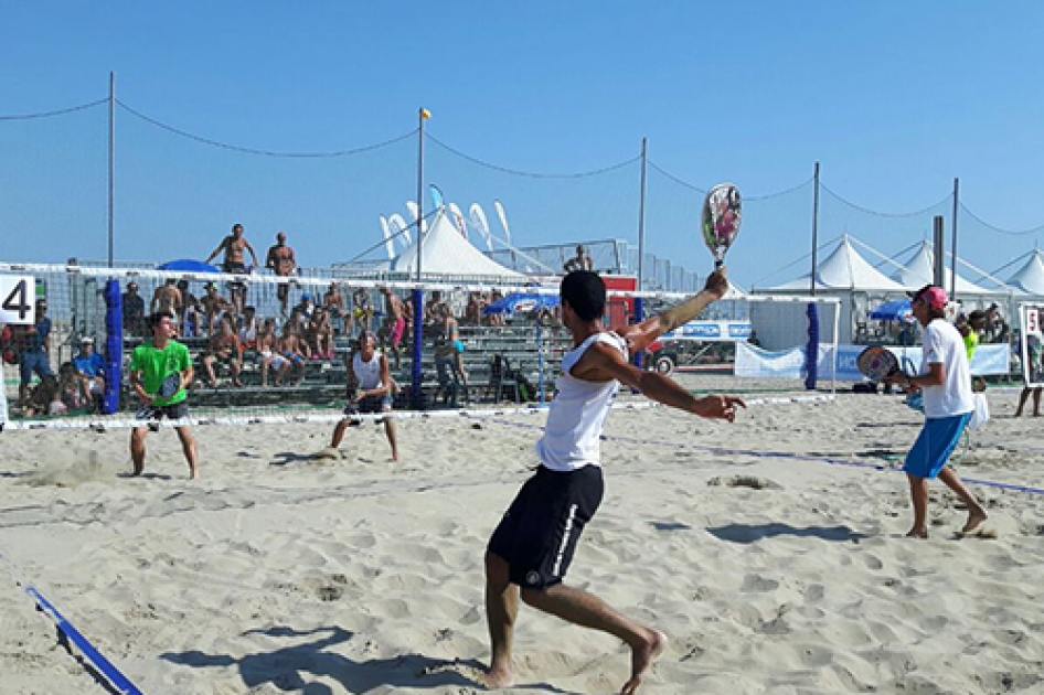 Seis espaoles disputan esta semana el Mundial de Tenis Playa en Italia