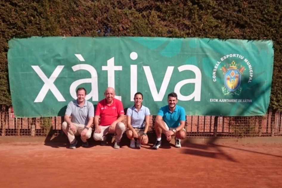 Equipo arbitral del torneo ITF Pro Futures de Xtiva