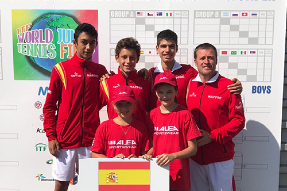 La seleccin infantil masculina inicia el asalto al Mundial en Prostejov