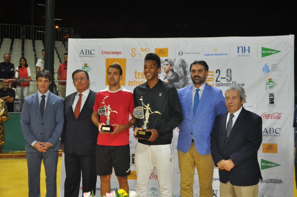 igo Cervantes cede la final del ATP Challenger de Sevilla ante el joven canadiense Felix Auger Aliassime