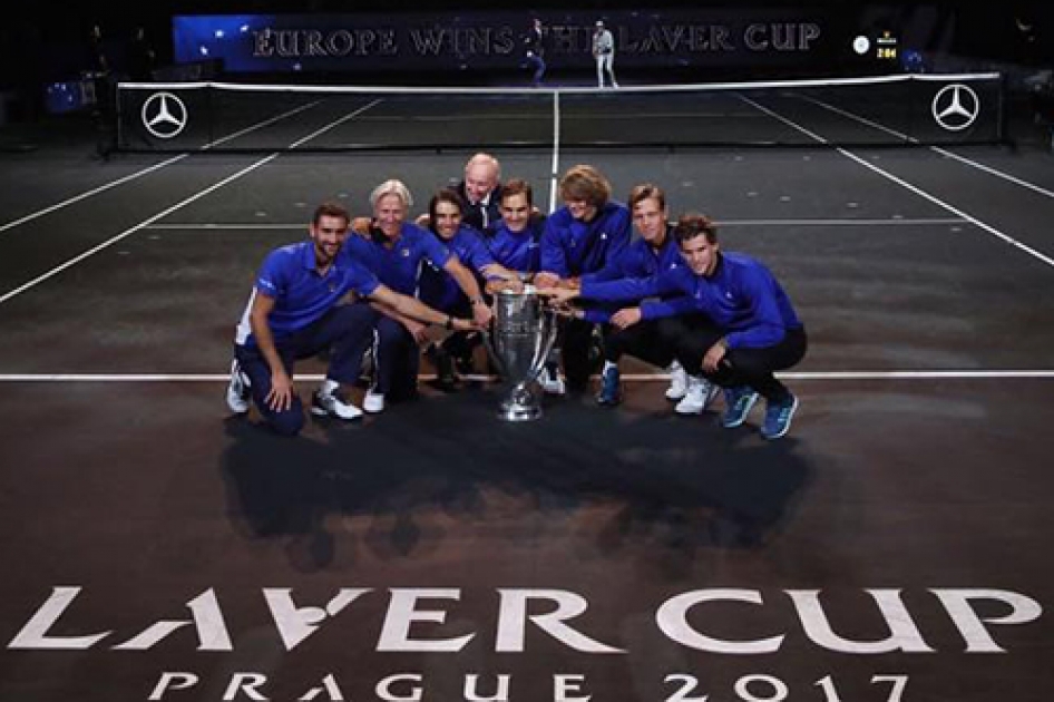 Nadal gana la primera Laver Cup comandando el equipo de Europa