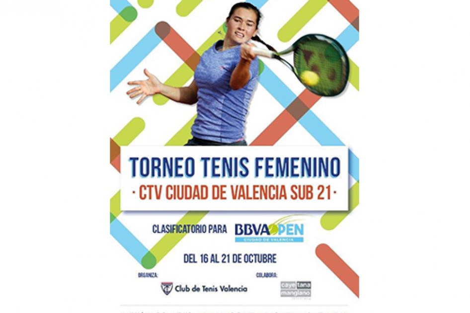 El CT Valencia organiza un torneo Sub21 previo a su ITF Pro femenino