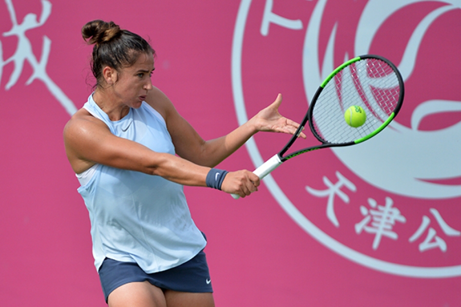 Sara Sorribes se despide en los cuartos de final del torneo de Tianjin en China