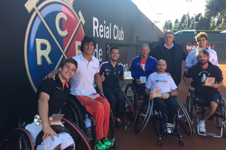 De la Puente recupera el Mster Nacional de Tenis en Silla ante Caverzaschi