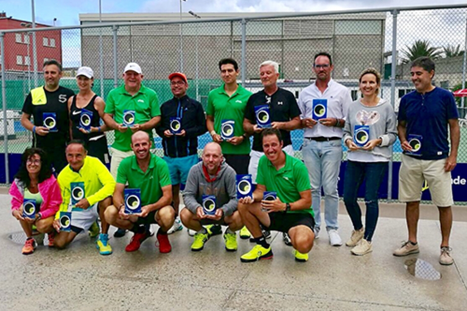 Dominio espaol en la nica visita del circuito mundial de veteranos a Las Palmas