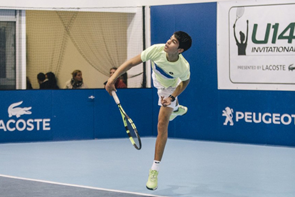 Carlos Alcaraz repite xito espaol en el torneo Sub14 del Masters de Londres 