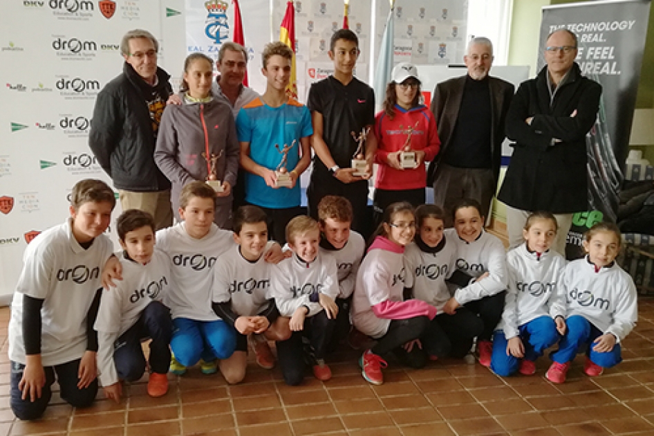 Daniel Rincn y Anne Mintegi se llevan el Mster Nacional Infantil de Tenis