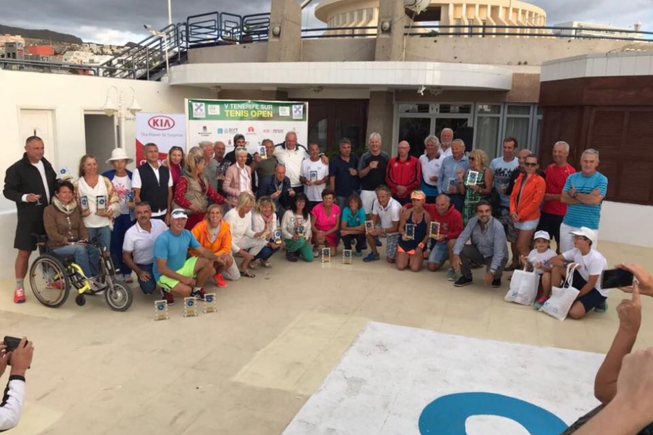 Cinco triunfos espaoles en el internacional de veteranos de Tenerife