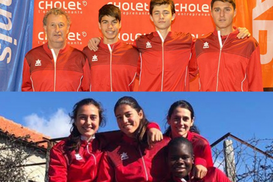 Las selecciones espaolas Sub16 se clasifican para la fase final del Europeo indoor Winter Cup