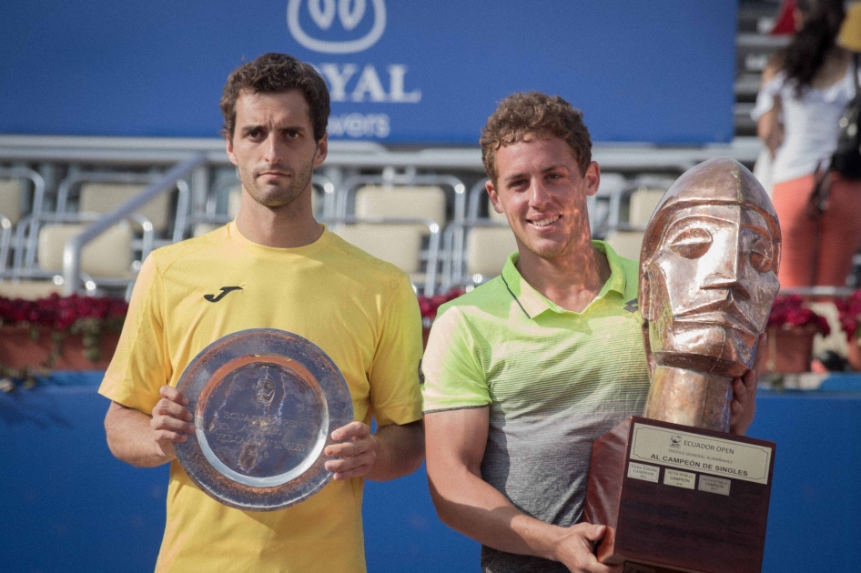 Roberto Carballs conquista su primer ttulo ATP en Quito ante Albert Ramos