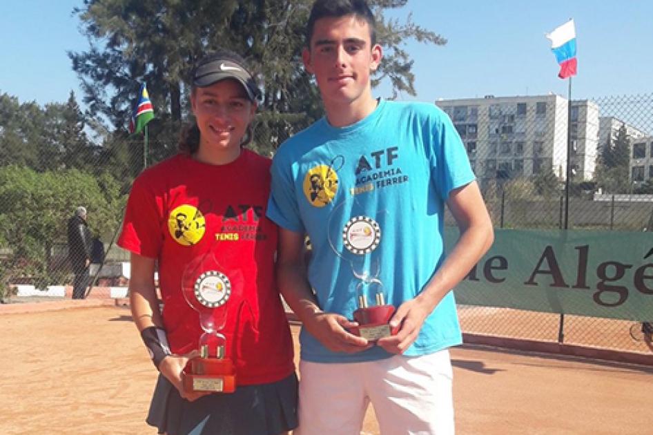 Mikel Aranzbal y Luca Llinares se estrenan en el circuito jnior con sendos triunfos en Argelia