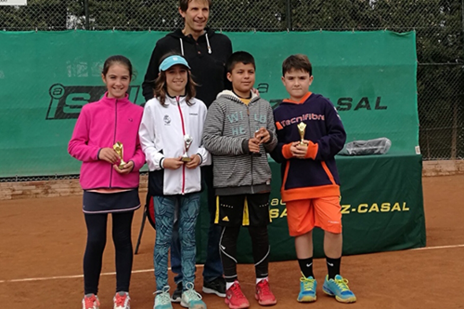 Eudald Gonzlez y Selena Romero ganan la prueba en Barcelona del Circuito IBP Uniuso Sub10 