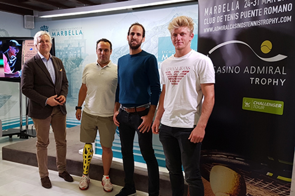 El ATP Challenger Casino Admiral Trophy de Marbella da a conocer la lista de participantes