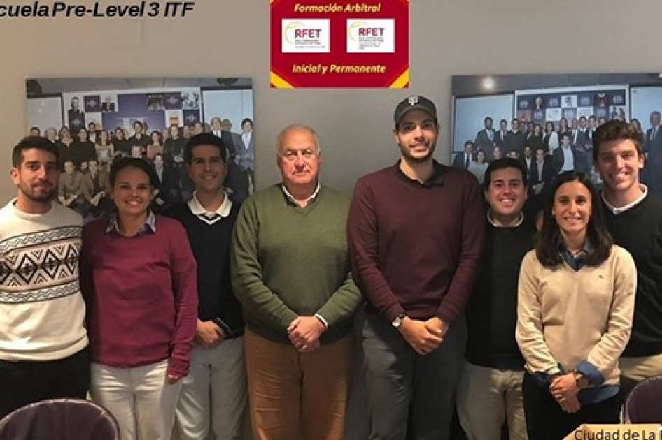 El Comit Espaol de rbitros organiza una preescuela ITF de Nivel 3 en Madrid