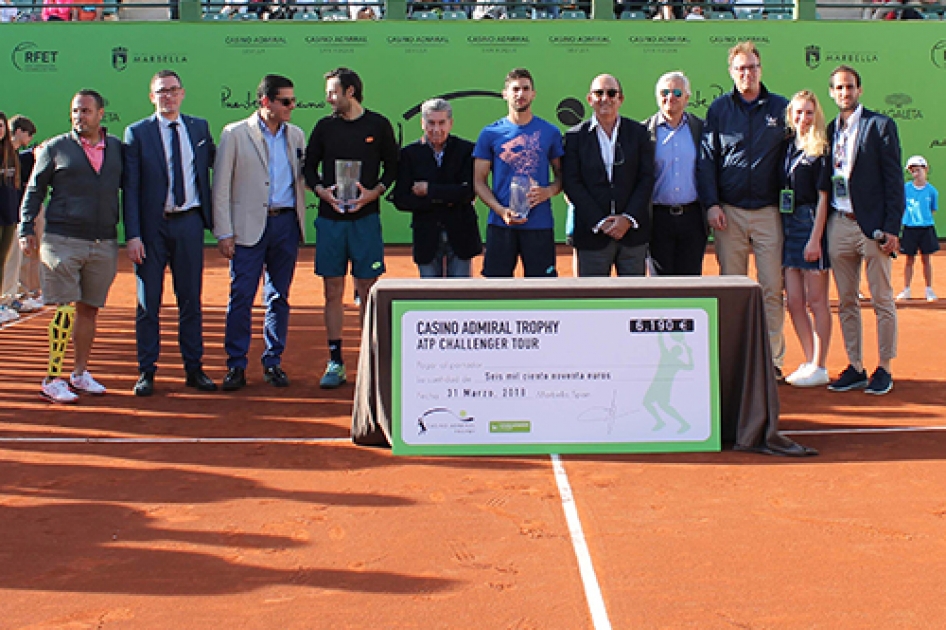 La primera edicin del ATP Challenger de Marbella acaba en manos del italiano Stefano Travaglia