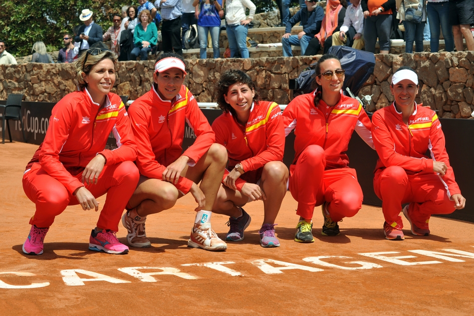 Muguruza da a Espaa el punto definitivo para la permanencia en la Fed Cup