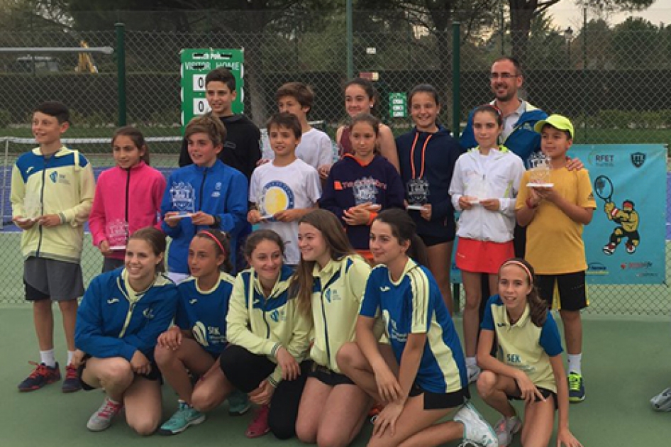 Ganadores del segundo torneo en Madrid del circuito juvenil TTK Warriors Tour