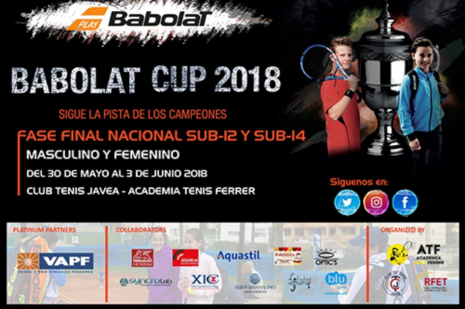 La Babolat Cup infantil y alevn decide sus campeones de 2018 en Jvea