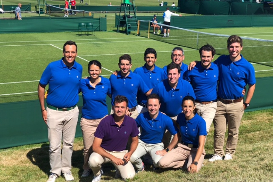 Nutrida representacin arbitral espaola en la previa de Wimbledon