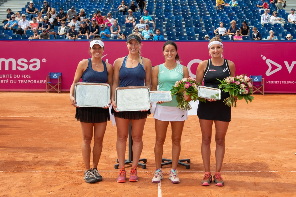 Lara Arruabarrena, finalista de dobles en Gstaad junto a Timea Bacsinszky