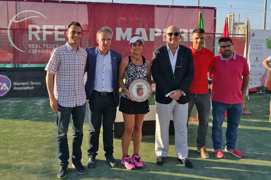 M Jos Luque conquista por fin el internacional de Don Benito en Badajoz