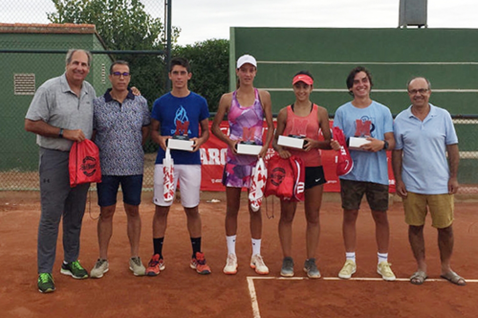 Blanca Cortijo y Pablo Montas ganan el tercer torneo valenciano del Marca Jvenes Promesas