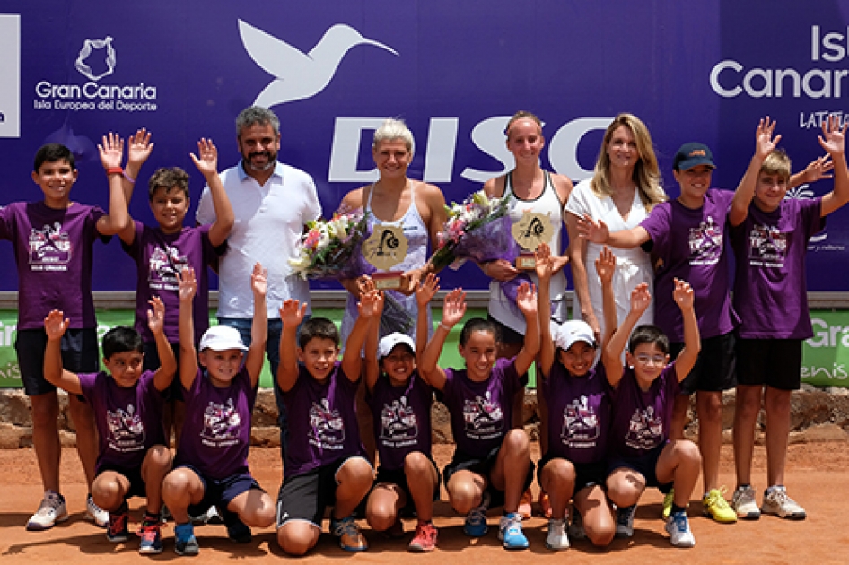 Guiomar Maristany, finalista del primer internacional de Las Palmas ante la turca Basak Eraydin