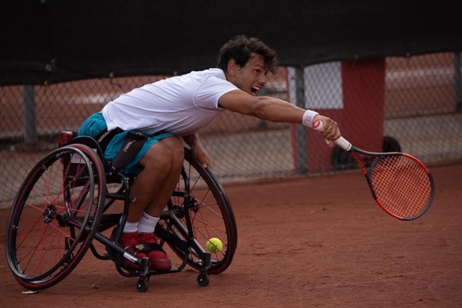 Francisco Garca Vena alcanza en Holanda su tercera final del circuito mundial de tenis en silla