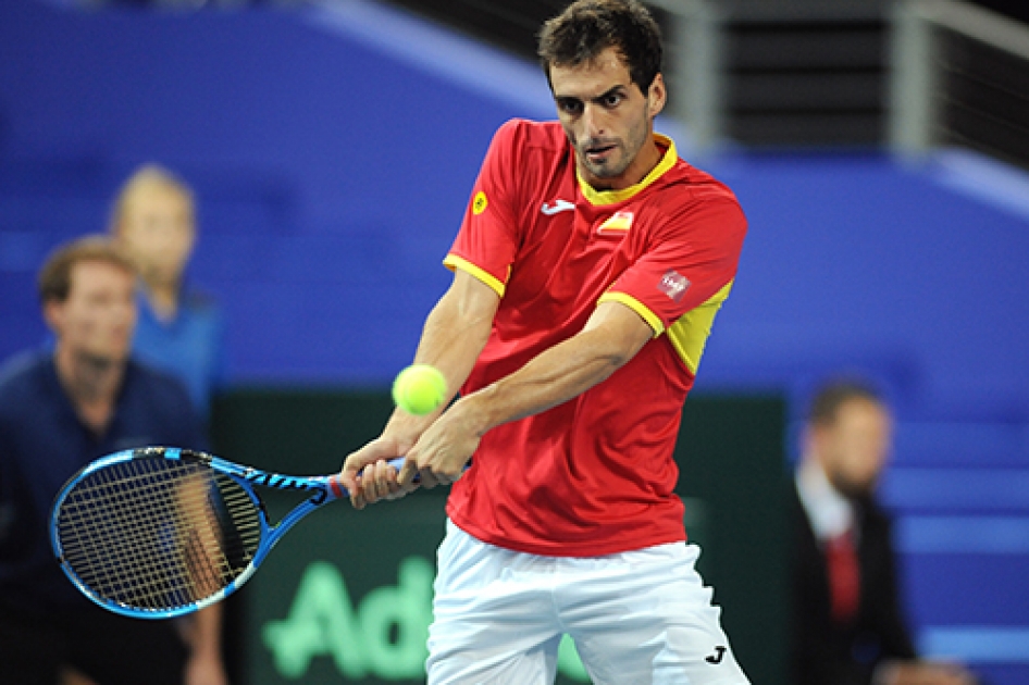 Espaa cierra la semifinal de la Copa Davis con las victorias de Ramos y Granollers