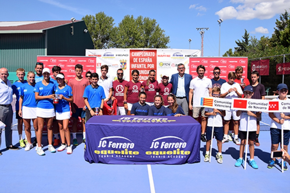 La Comunidad de Madrid en chicos y Comunidad Valenciana en chicas se proclaman Campeones de Espaa Infantiles