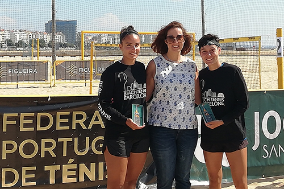 Protagonismo espaol en los torneos de tenis playa de Portugal y Suiza